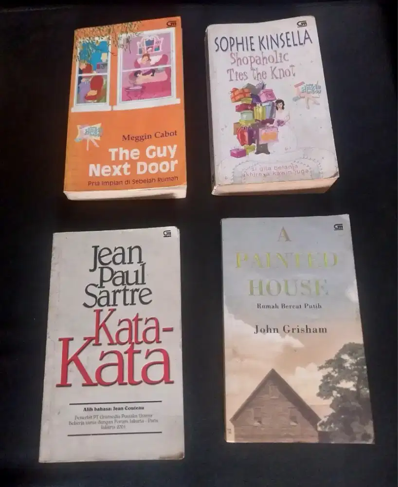 Novel 4 buku preloved