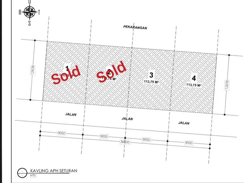 Dijual  tanah Premium jarang ada di seturan area kos2an