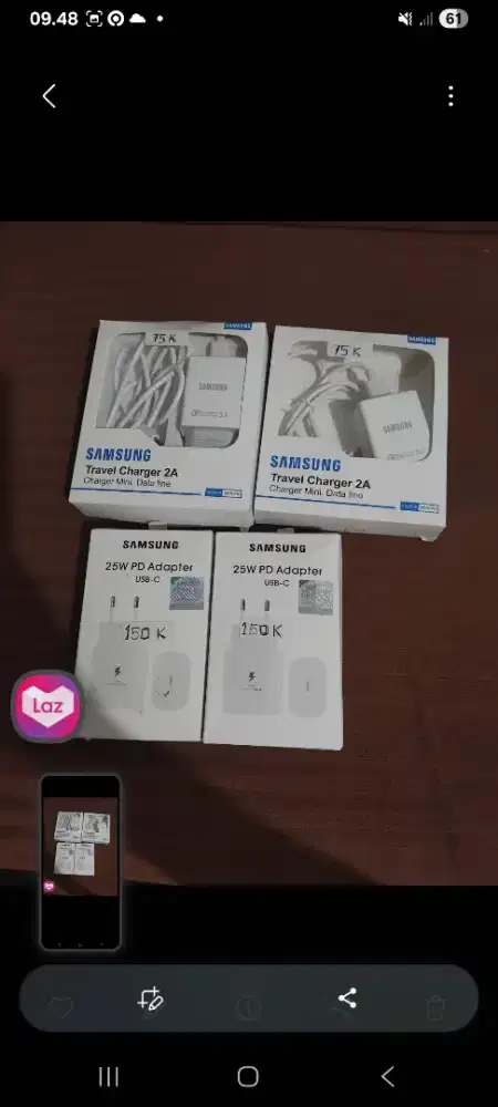 Jual cash hp samsung