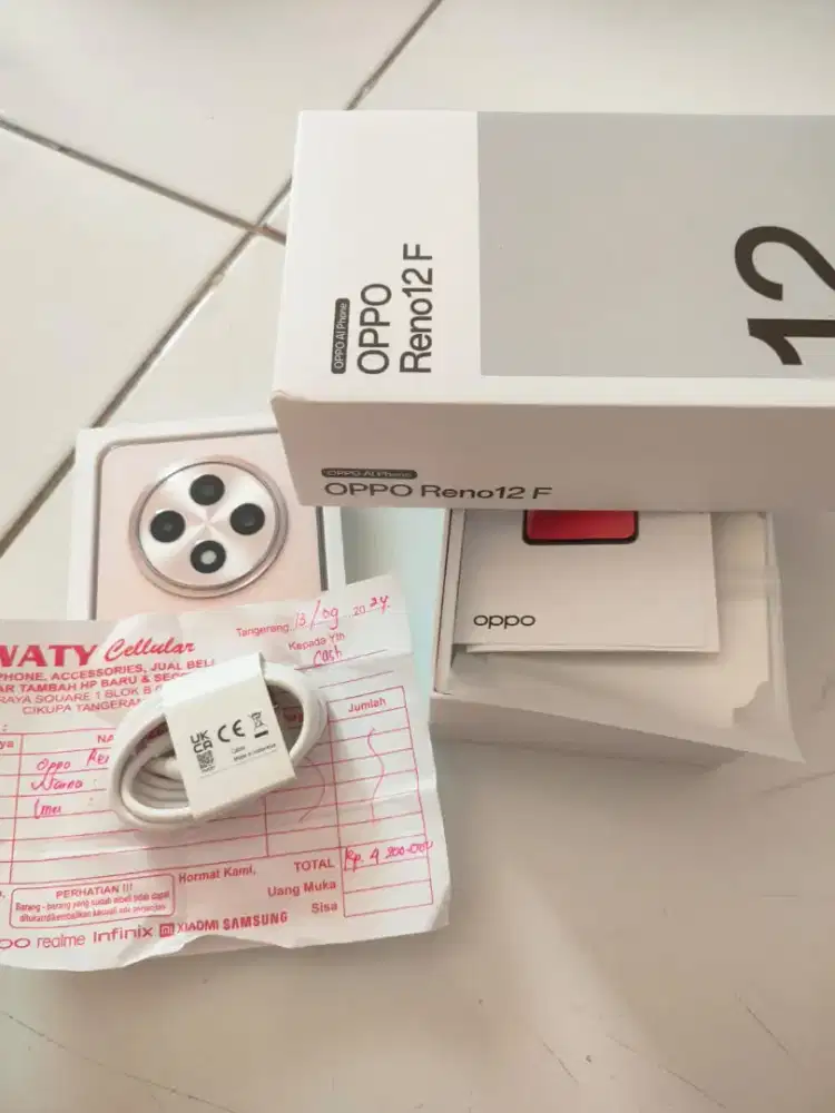 Reno 12 f. Di jual karena jarang pake