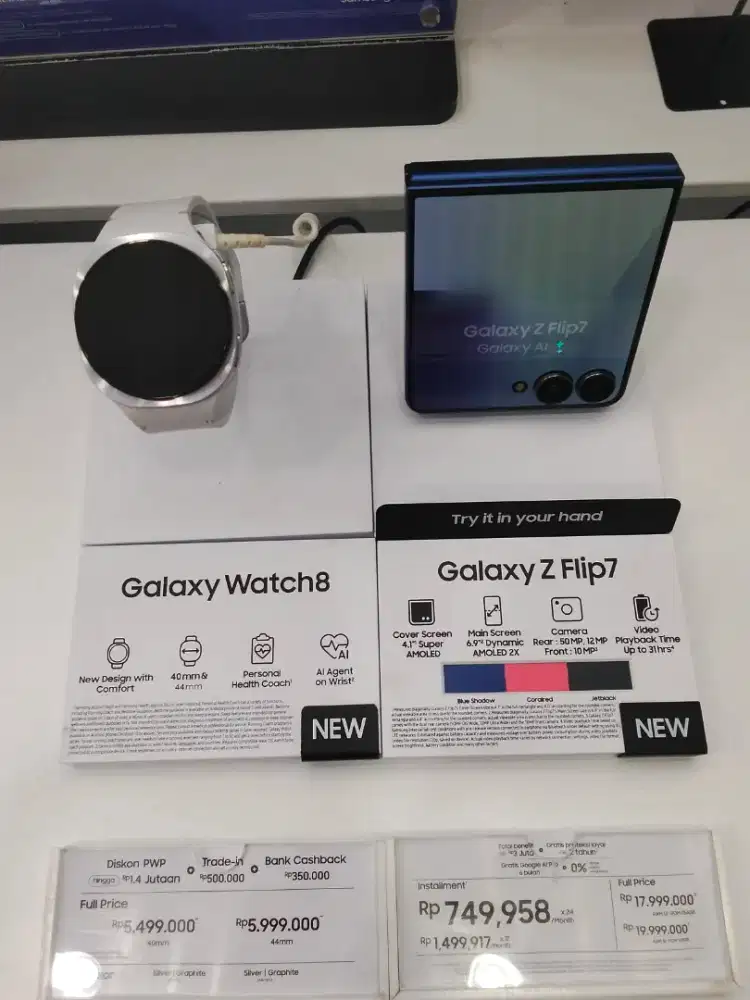 Samsung Galaxy Z flip7,Ram 12,Rom 256gb