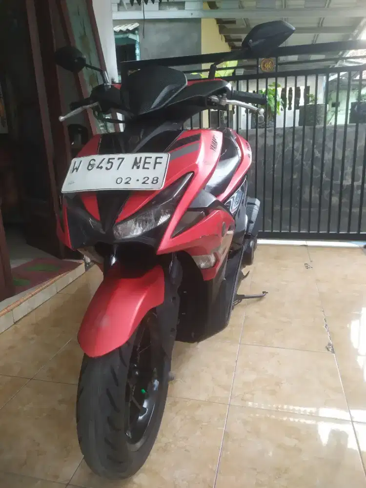 Yamaha Aerox 155 Tahun Pemakaian 2018 Plat W Sidoarjo, Lengkap Hidup