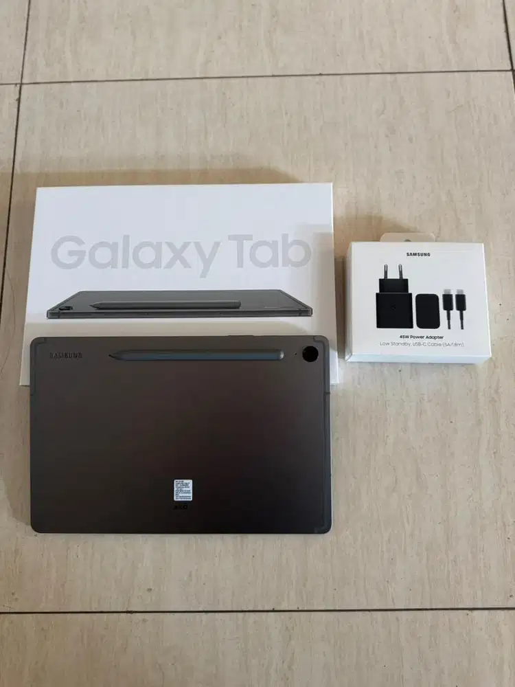 SAMSUNG GALAXY TAB S9 FE 5G DARK GREY SECOND