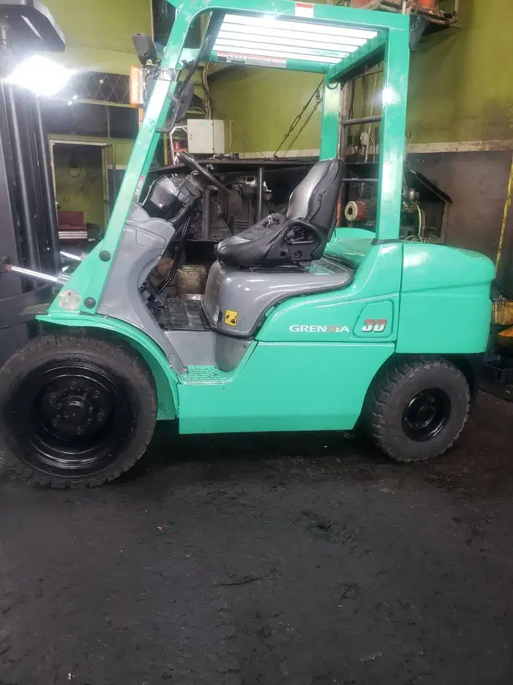 Forklift Mitsubishi 3 Ton,Manual,Tiang Fullfreelift,S4S,Tahun 2017