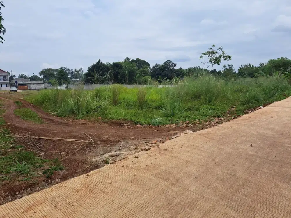 Dimulai 1 Jutaan Tanah Murah SHM dekat Calon Pintu Toll Bojong Gede