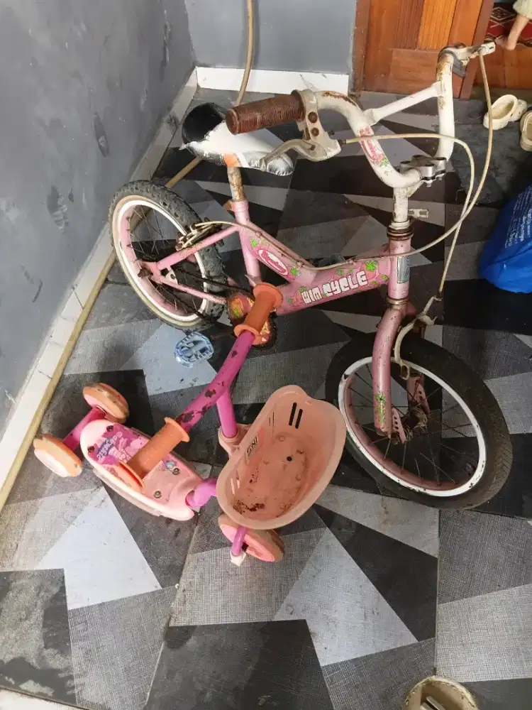Sepeda anak merk wimcycle & scooter