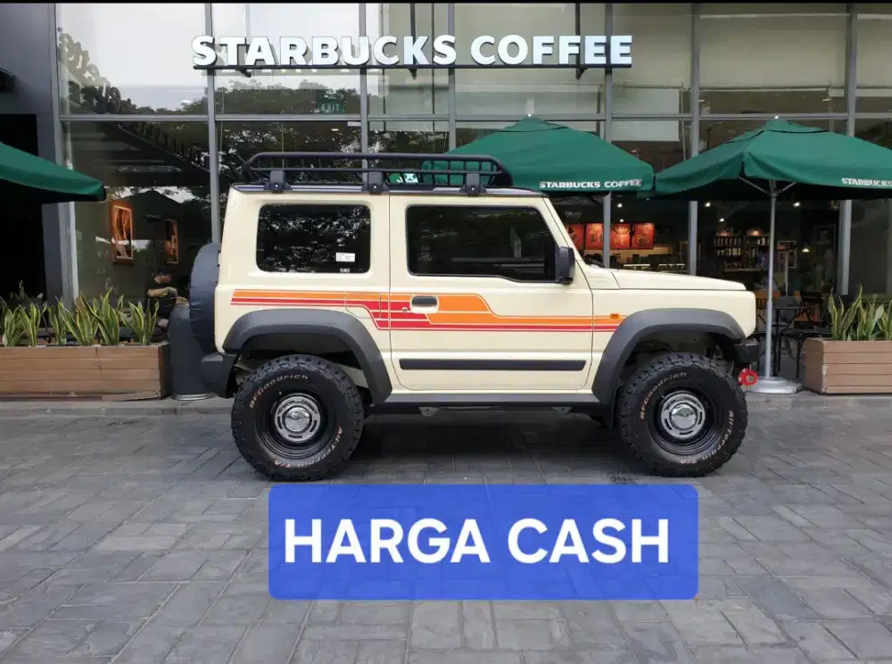 Harga CASH. Km 8700. Modif proper ±150Jt. New Jimny JB 74 Jimnie JB74
