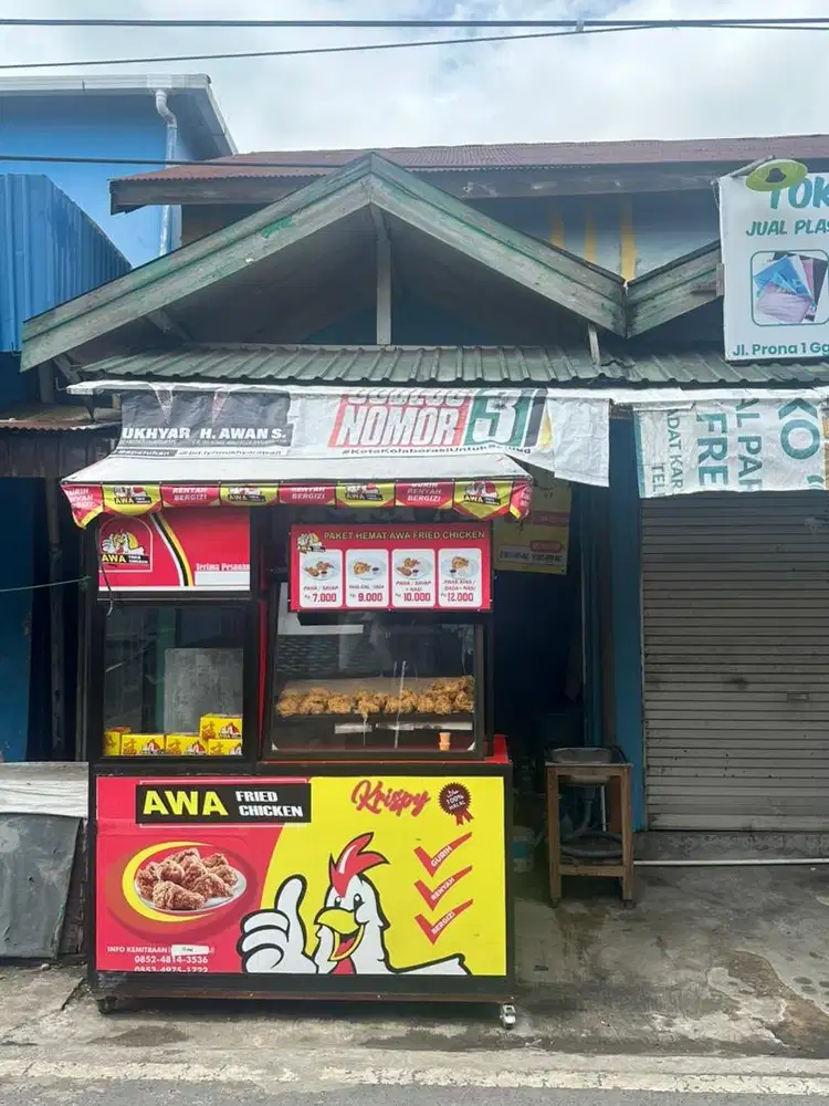 Takeover rombong awa fried chicken