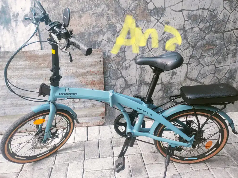 Sepeda lipat pacific maximus 7 uk 20 inch