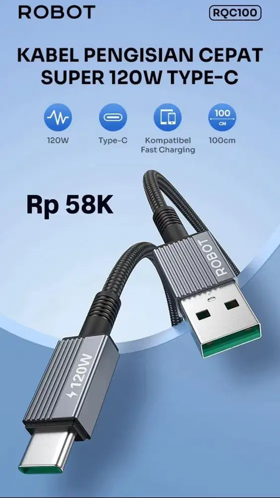 KABEL CHARGER ROBOT RQC100