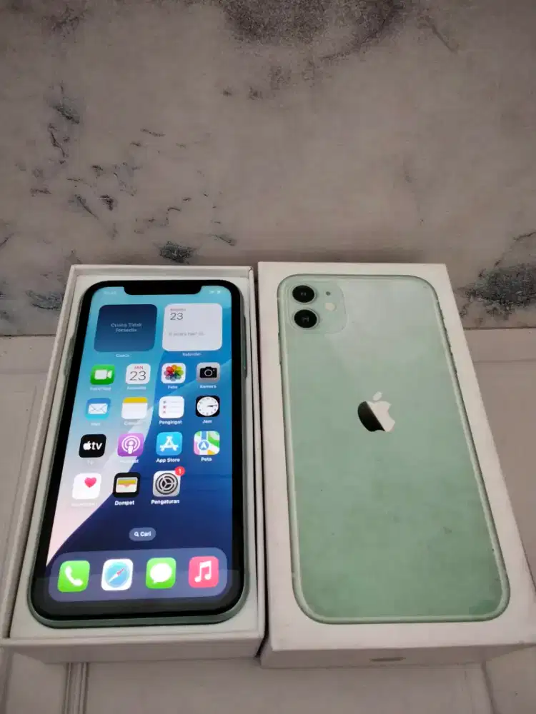 iPhone 11 64gb inter all operator lengkap segel