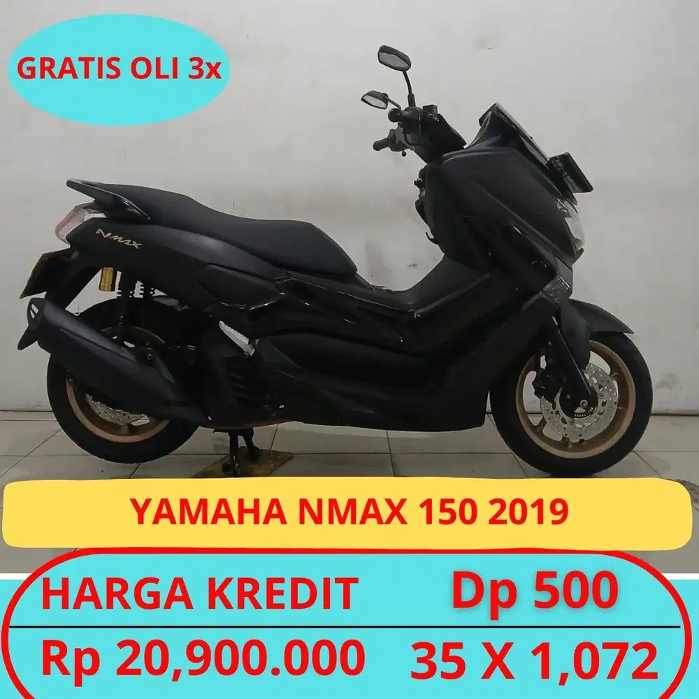 YAMAHA NMAX 150 2019 DP HANYA 500 RIBU GUYSSS