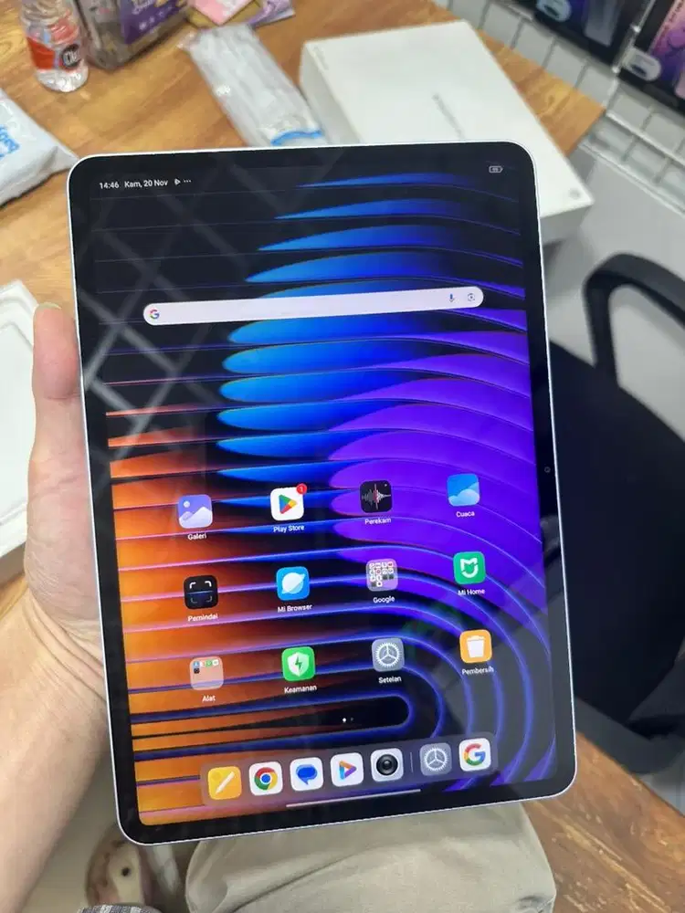Xiomipad 7 8/256 fullset original baru 4bulanan ada 1dent aja net aja