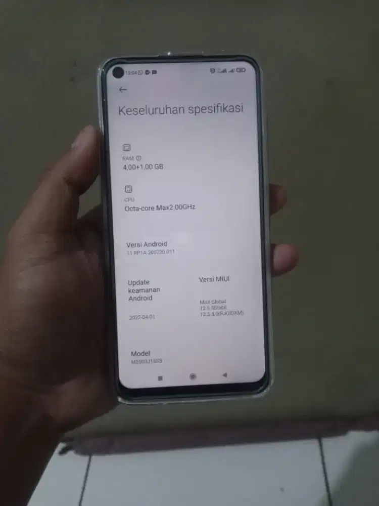 Redmi note 9 4/64gb normal