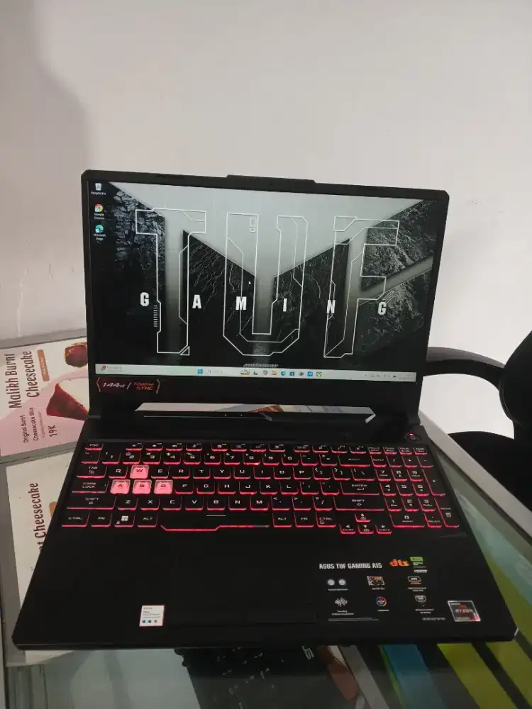 LAPTOP ASU TUF GAMING A15 AMD RYZEN 5 7535H RAM 8 SSD 513 RTX 2050