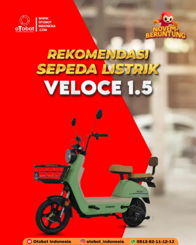 SEPEDA LISTRIK VELOCE 1.5