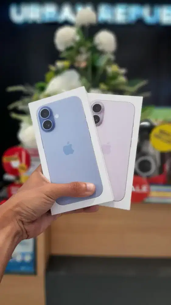 New Garansi Ibox  Iphone 17 256 Mist Blue & Lavender