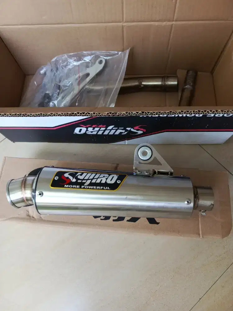 Knalpot shijiro M3 vespa matic