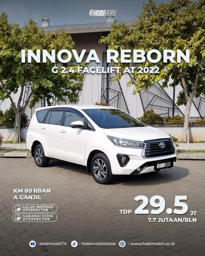 Kijang Innova G 2.4 solar at 2022 garansi mesin transmisi 5 tahun