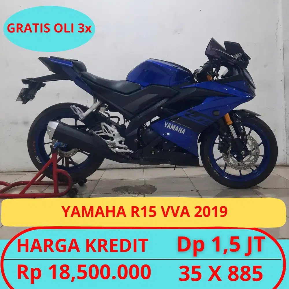 YAMAHA R15 VVA 2019 PROMO MURAH GUYSSS