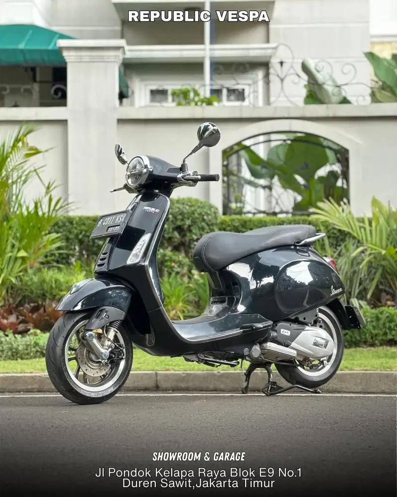 DIJUAL CEPAT Vespa PRIMAVERA 150 IGET ABS LED FACELIFT TH 2020 BLACK