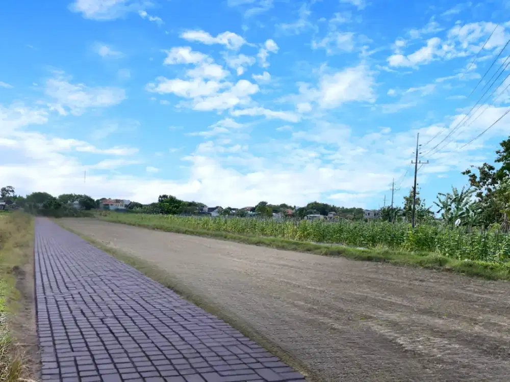 Tanah Strategis Dekat Jl. Godean SHM Dekat Kampus UMY