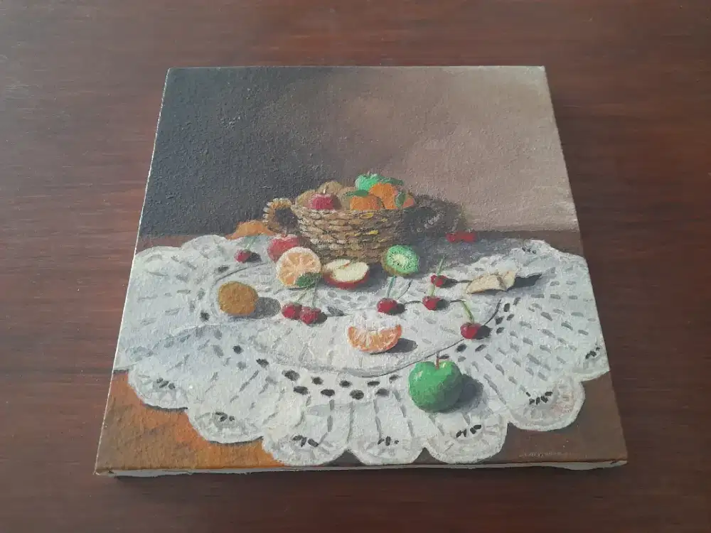 LUKISAN BUAH KANVAS