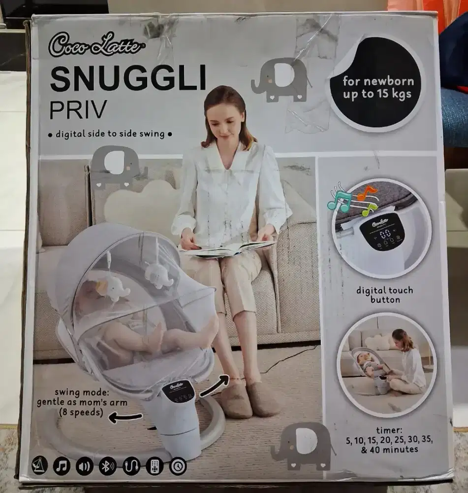 Bouncer cocolatte snuggli