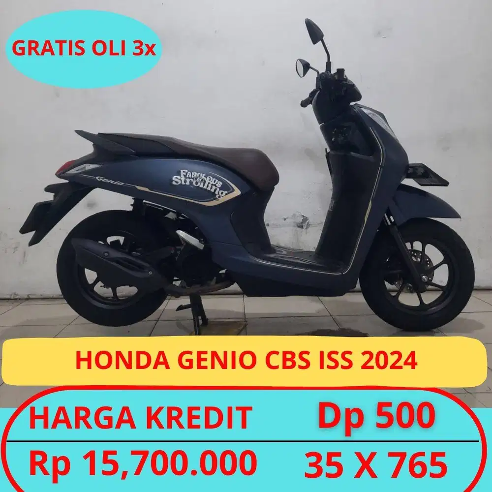 HONDA GENIO CBS ISS 2024 PROMO MURAH GUYSS