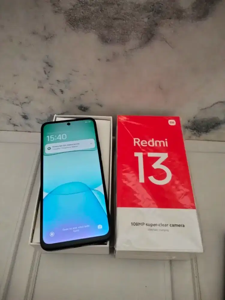 Like new redmi 13 ram8/128 lengkap normal