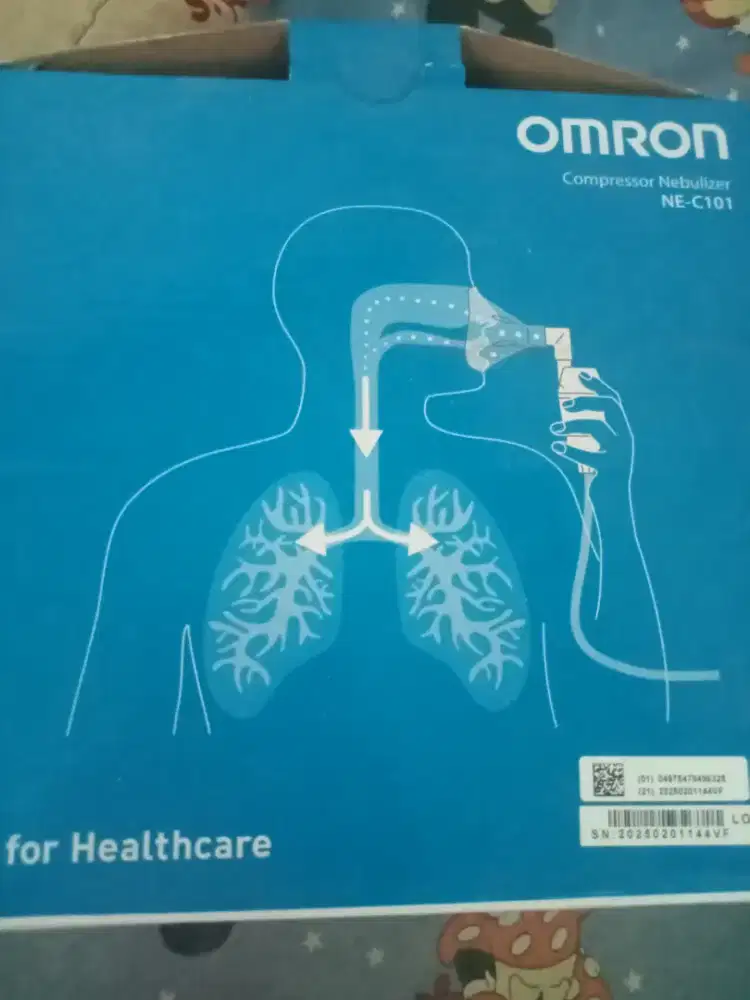 DIJUAL OMRON COMPRESSOR NEBULIZER NE-C101 . SIAPA CEPAT DIA DAPAT