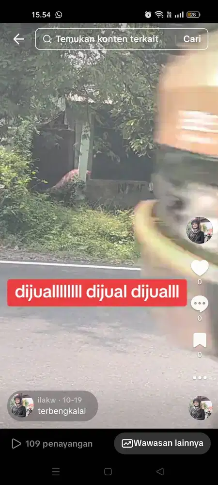 Dijual cepat dikarenakan rumah sidah tak terpakai