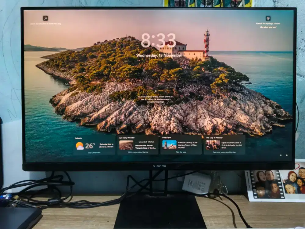 Monitor xiaomi a24i normal mulus