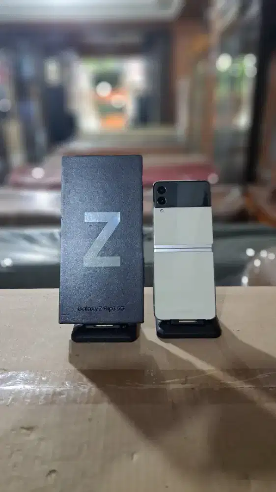 samsung z flip 3 5G face id on, fingerprint on, mulus, fullset, MurMer