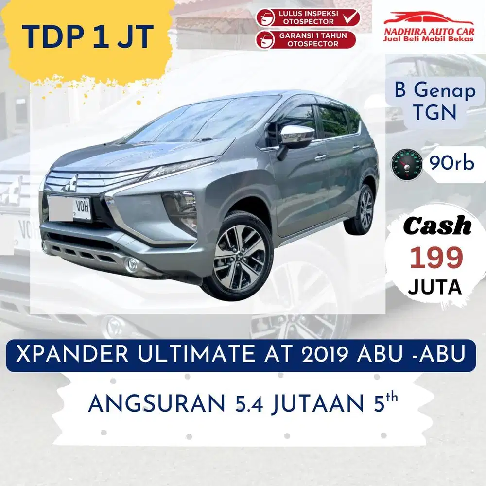 Promo Kredit DP 1 Juta Xpander Ultimate AT 2019 Abu-abu