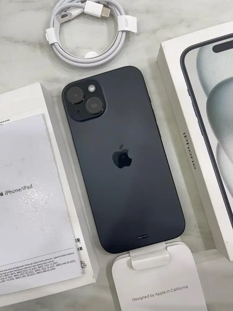 IPHONE 15 128 IBOX BH 100% GARANSI ON LIKE NEW