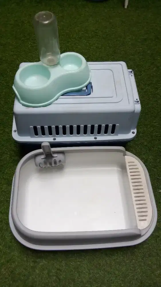 2nd Kontainer Kucing dan baki untuk kucing