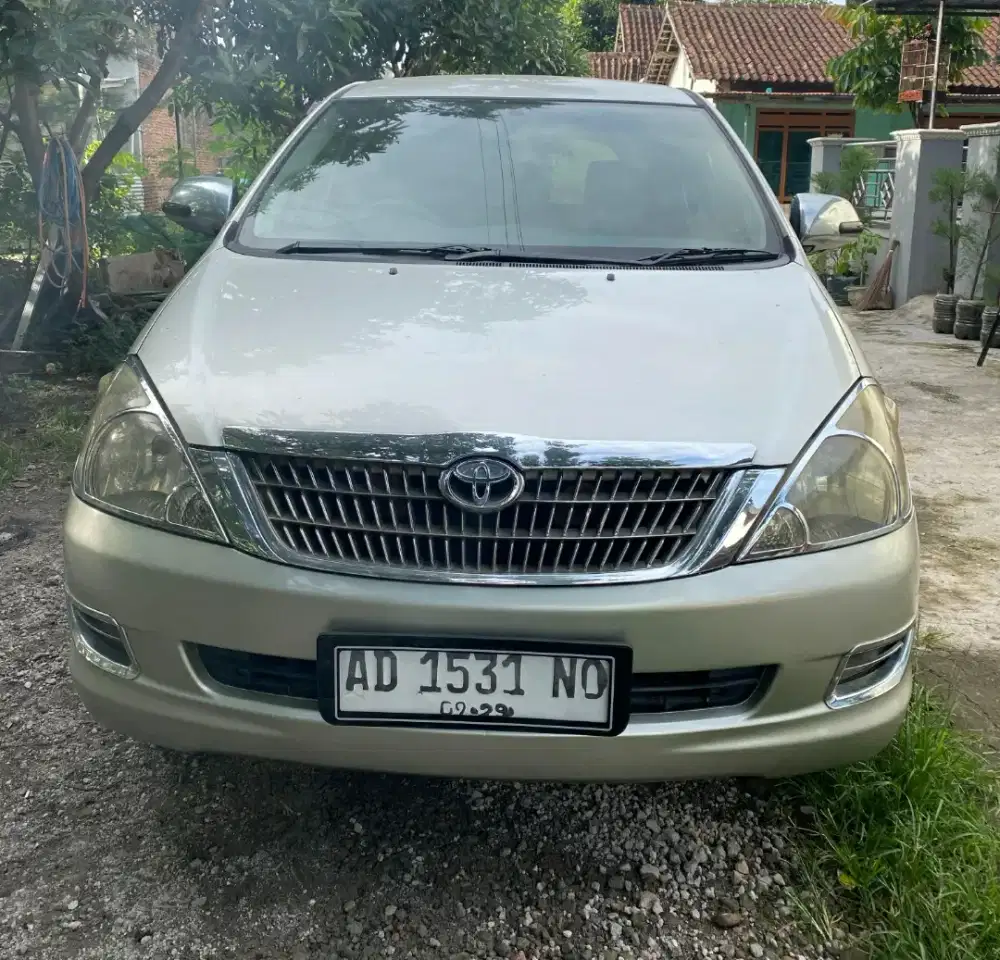 Toyota kijang inova 2005 seri e manual 2.0