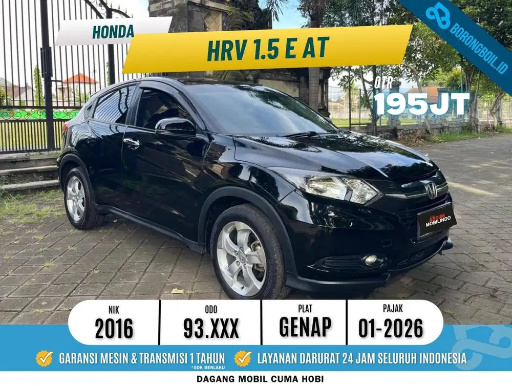 Honda HRV E 1.5 CVT 2016