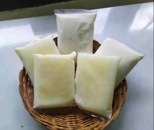 100 liter susu kambing etawa murni 100% kemasan sachet 200ml siap jual