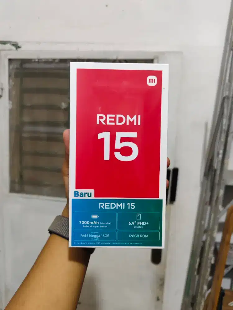 NEW REDMI 15 8/128