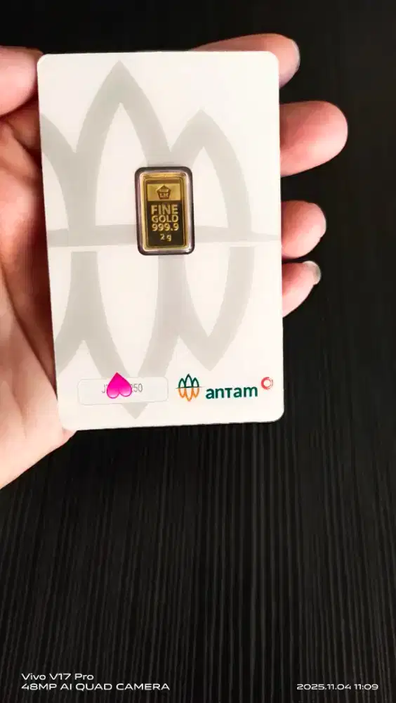 Antam 2 gr certieye