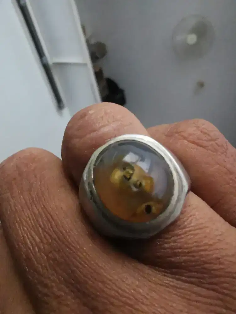 Batu combong natural. Ring 8