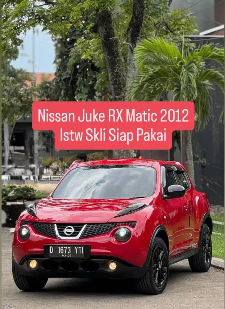 Juke RX Matic 2012 pk an 2013 istw skli city car bandung murah