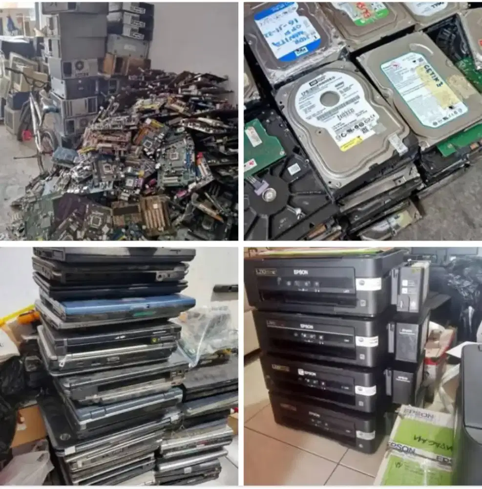 Dbeli komputer laptop ac hp kondisi rusak/rosok