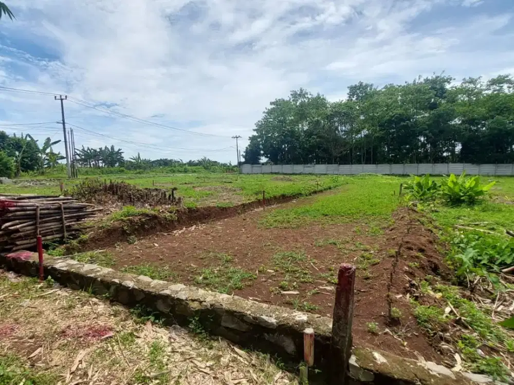 Dekat Pintu Tol Legok, Tanah Kavling SHM 100 Jutaan. Free Fasum