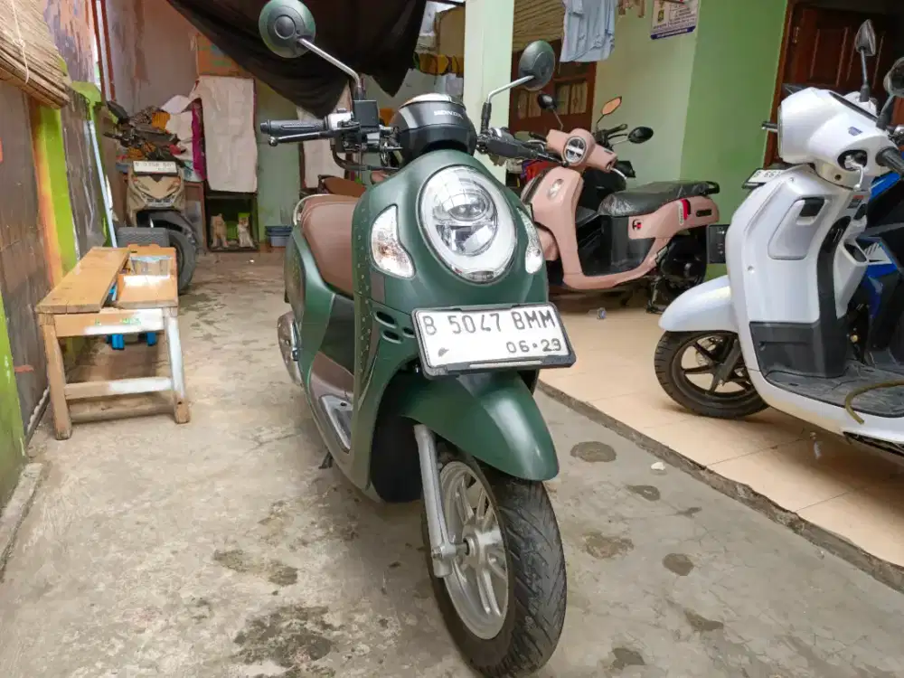 PJK ON HONDA SCOOPY PRESTIGE 2024 MULUS BS TT 2024 DI CILEDUG HRGA PAS