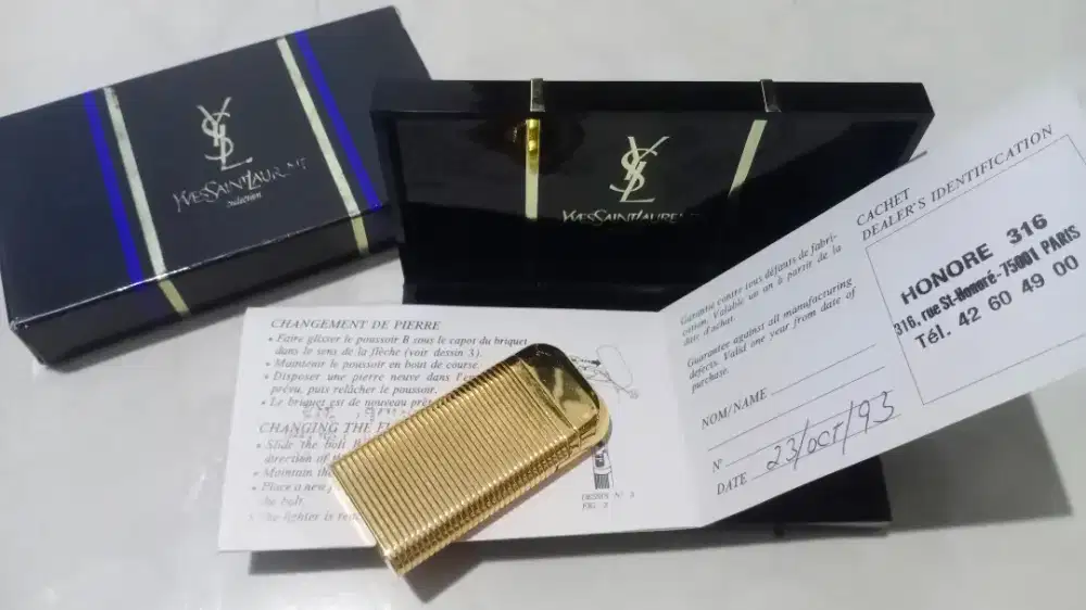 Lighter YSL Gold rare item
