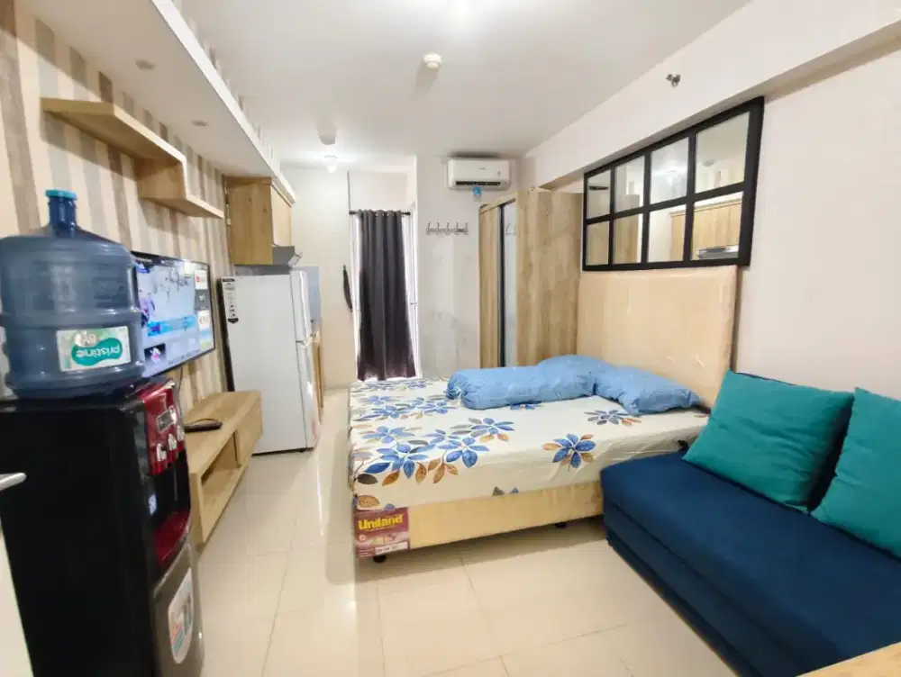 Disewakan bulanan apt bassura studio furnish