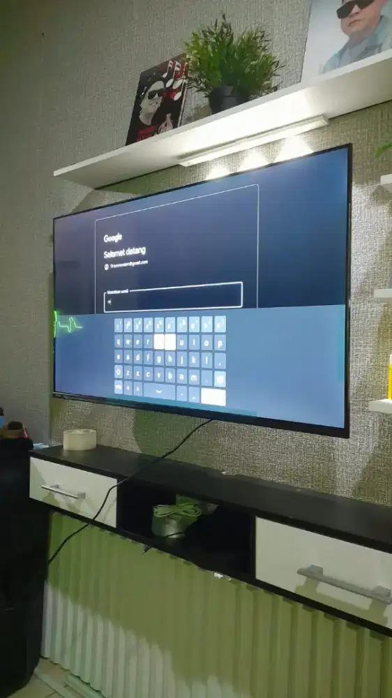 Pasang bracket tv tempel di dinding plat tebal